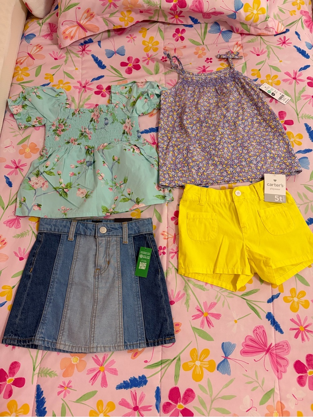 NWT Bundle of Girls Clothes/Sizes 5 & 6/ Carter’s/ Gap Kids/Gymboree